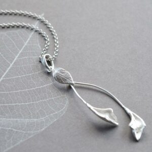 Silver Falling Leaves Jewellery by Martha Jackson