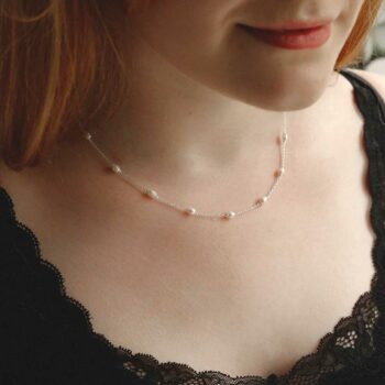 MK816 STERLING SILVER DEW DROP NECKLACE 1110X1110 large
