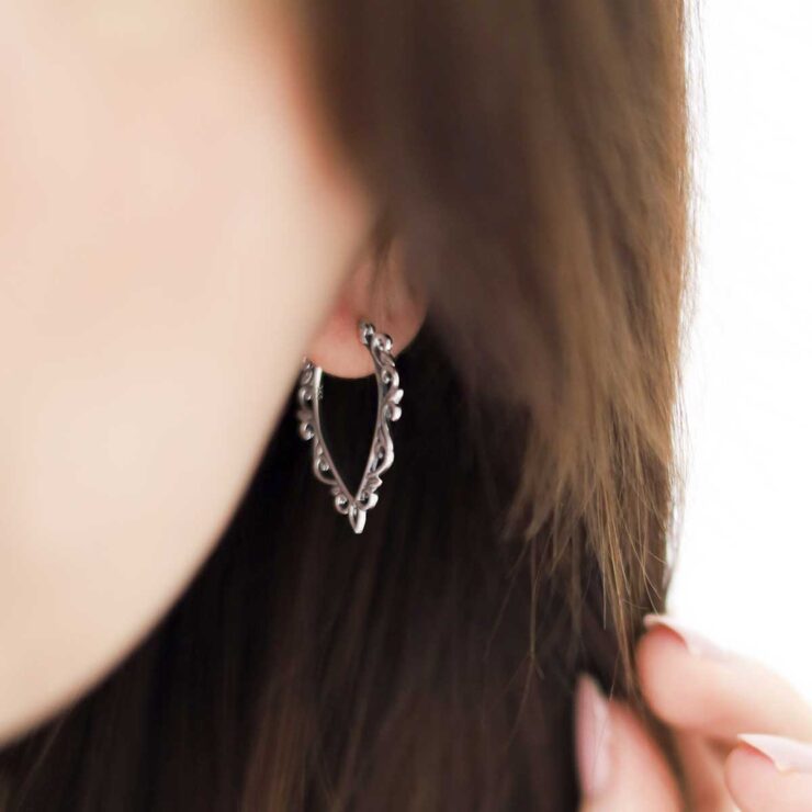 Sterling Silver Harmony Hoops