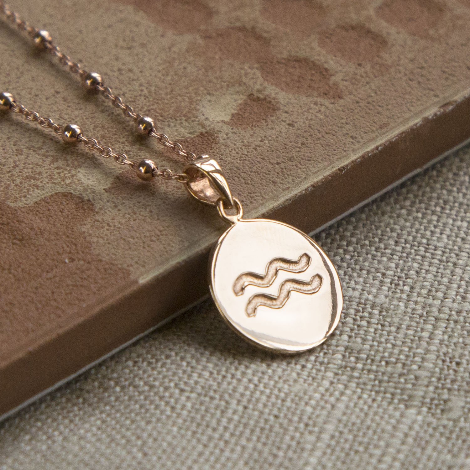Rose Gold Plated Sterling Silver 