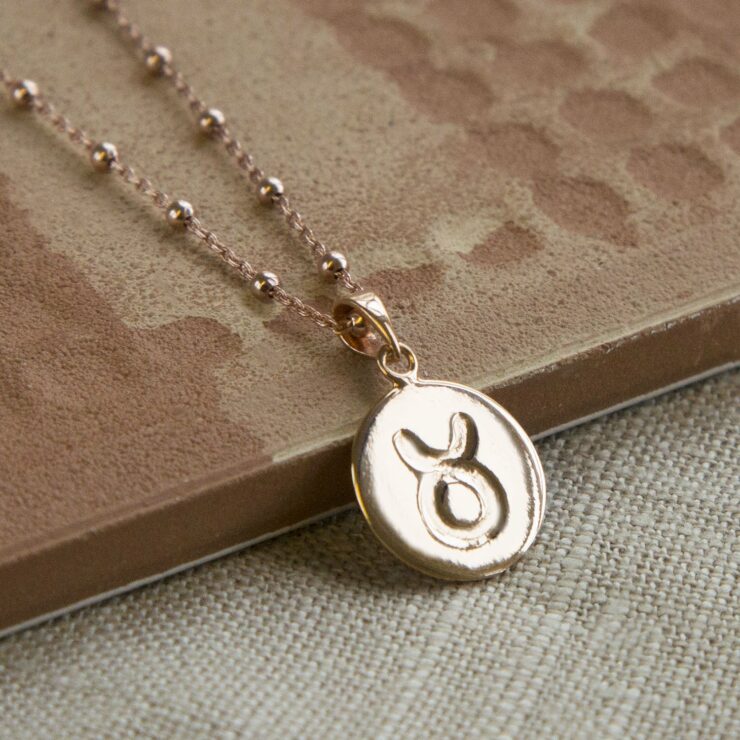 Taurus Zodiac Necklace (April 20 – May 20): Embody Strength & Stability