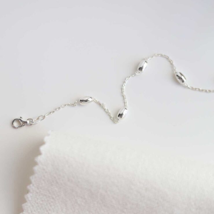 Sterling Silver Dew Drop Bracelet