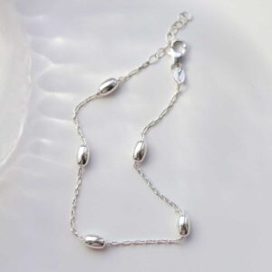 Sterling Silver Dew Drop Bracelet
