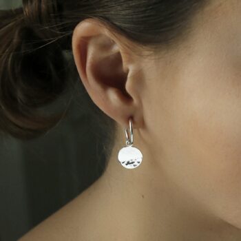 MZB94 SterlingSilverDiscStudHoopmodel31200x1200