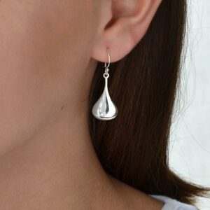 SILVER DROP earrings 900x900