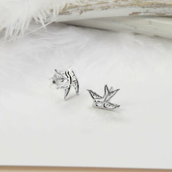 TinySwallowstudsinSterlingSilverandGoldPlated1