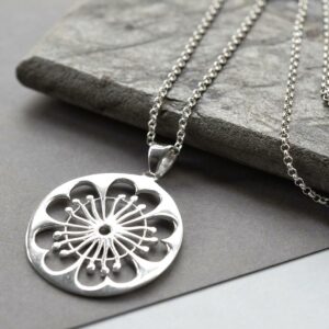 Silver Primrose Jewellery by Martha Jackson