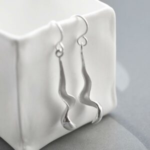 Silver Falling Leaf Jewellery by Martha Jackson