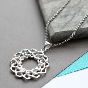 Silver Celtic Love Knot Jewellery by Martha Jackson