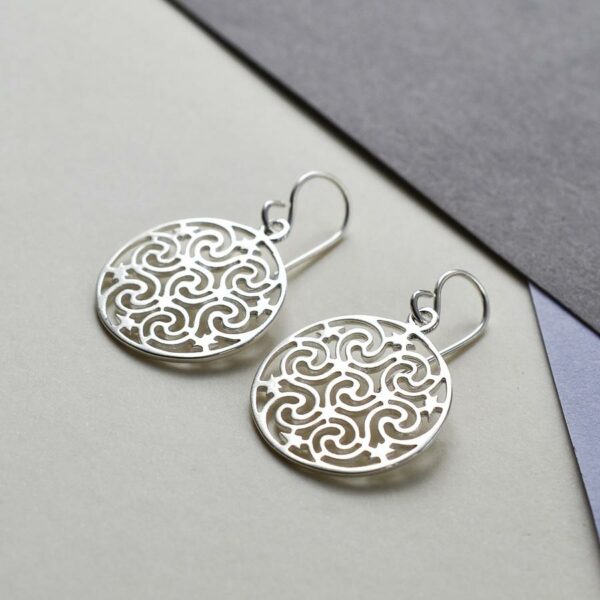 quanticum geometric earrings
