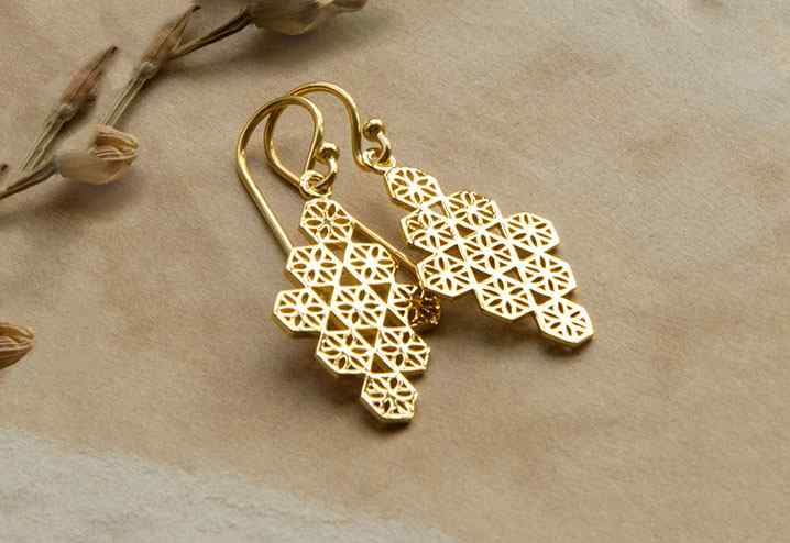 Gold Plated Earrings