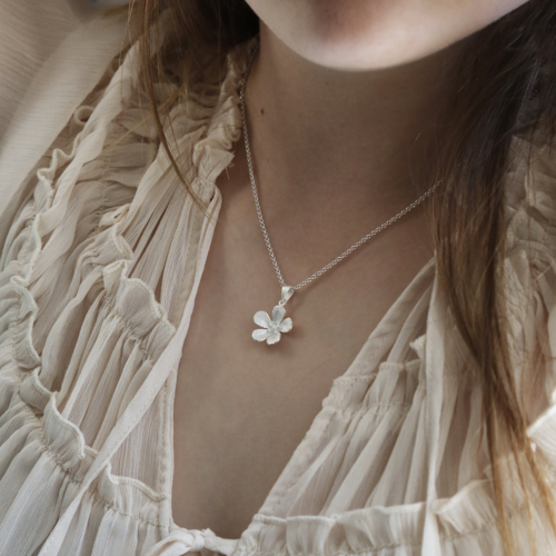•WILD ROSE HIPS• sterling silver necklace main image 1