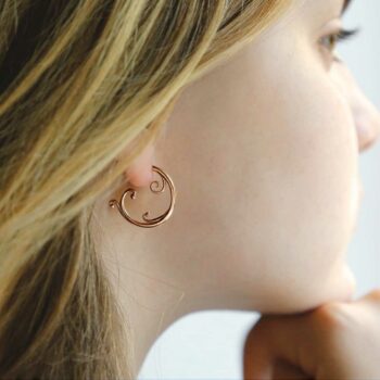 MS1215RG ROSE GOLD STERLING SILVER BAROQUE HOOPS 3 1110x1110 1