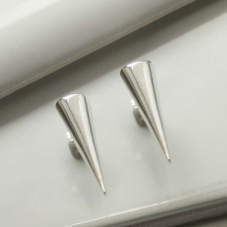 Sterling Silver Spike Studs - Affordable Silver Jewellery - Martha