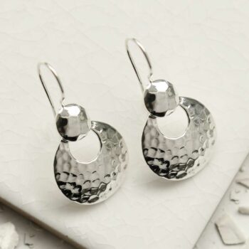 MS1228S STERLING SILVER ECLIPSE EARRINGS 1