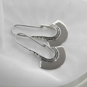 ML970 STERLING SILVER CAIRO EARRINGS 5