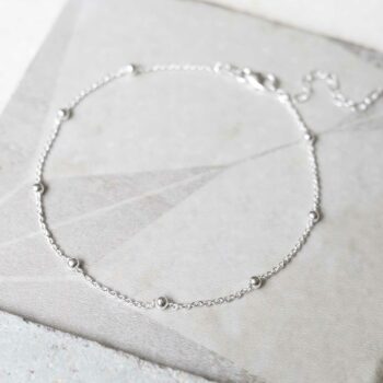 MV1341B STERLING SILVER SATELLITE BRACELET 2