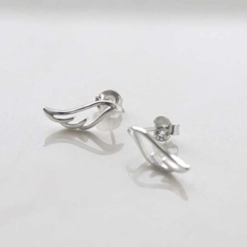 ML798 Sterling Silver Hermes Stud Earrings 1