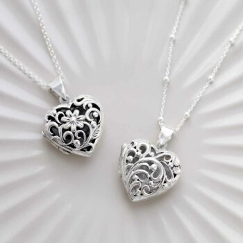 MR1110 MR1111 Sterling Silver Locket