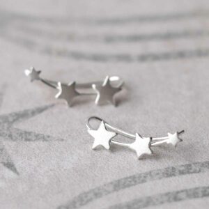 Sterling Silver Constellation Ear Climbers