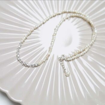 MK816 Sterling Silver Beach Pearl Necklace 5