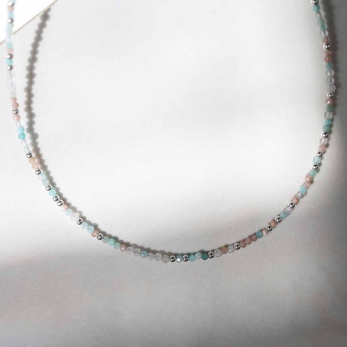 ●VVV● Pastel Star Mix Bead Necklace 24SSNK099MXF Pastel Star Mix Beads Necklace - VVV | 60% - Asian Fashion