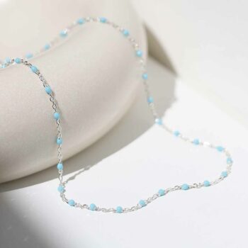 マディソンブルー MADISON BLUE NECKLACE Madison Necklace in Blue · Rose & Clay