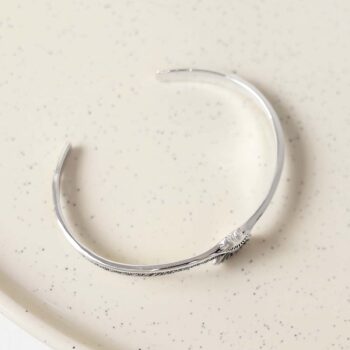 MZB146 Sterling Silver Freedom Bangle 3