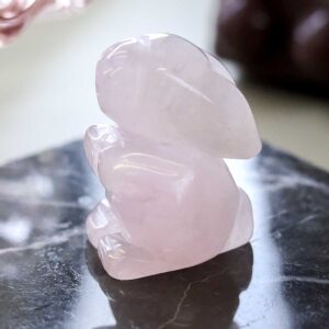 Rabbit Stone (Rose Quartz)