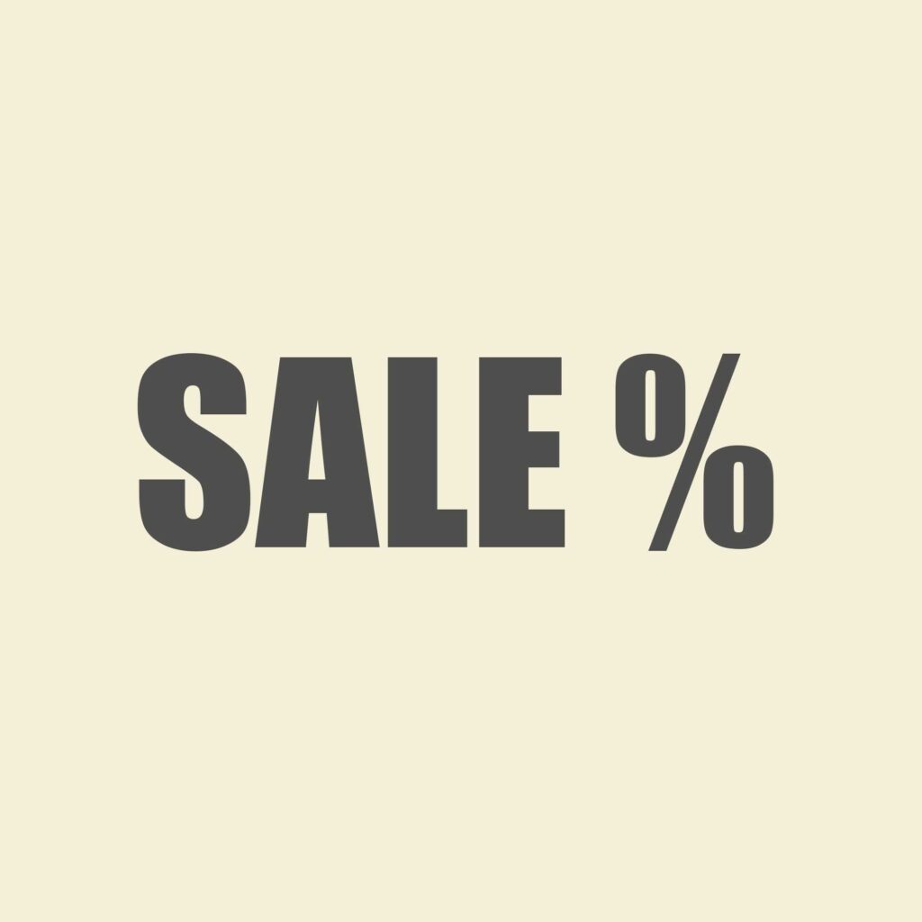 sale %